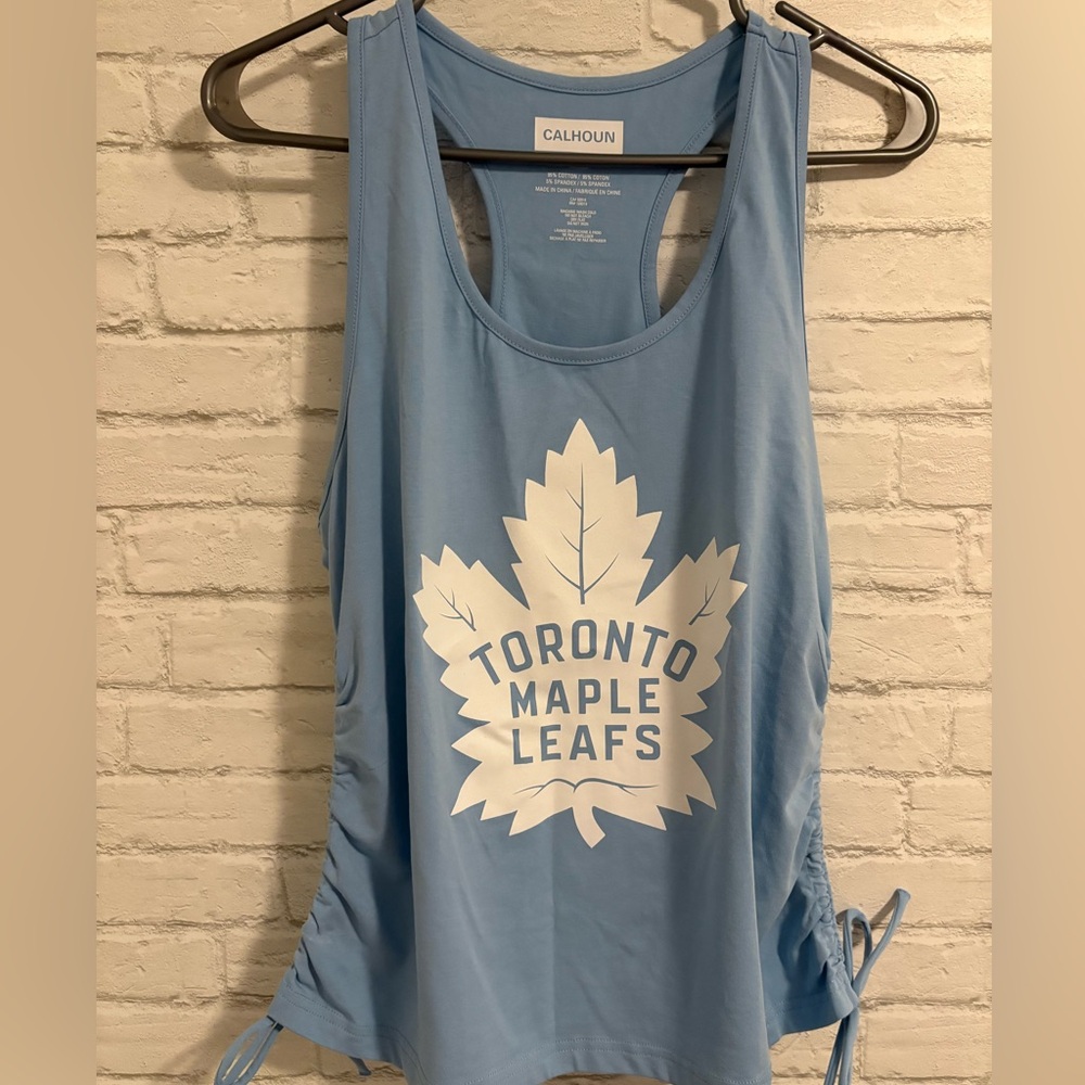 Calhoun Women's Light Blue Toronto Maple Leafs Tank Top